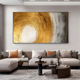 Hand Painted Oil Painting Abstract Gold Texture Oil Painting on Canvas Original Minimalist Art Golden Decor Custom Painting Living Room Home Deco