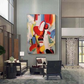 Hand Painted Oil Painting colorful acrylic canvas art large canvas art for living room oversized wall art canvas large wall art abstract modern a
