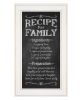"Recipe for Family" by Susan Ball, Ready to Hang Framed Print, White Frame