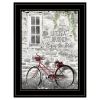 "Life is a Journey" by Lori Deiter, Ready to Hang Framed Print, Black Frame