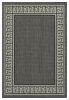Sunshine GC_HAR2002 Anthracite 7 ft. 10 in. x 10 ft. 3 in. Indoor/Outdoor Area Rug