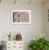 "Hang in There! " by Lori Deiter, Ready to Hang Framed Print, White Frame