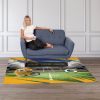 [Personalization Only] Official NFL Packers - 62" x 84" Personalized Washable Rug