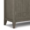 Bedford - Sideboard Buffet and Wine Rack - Farmhouse Grey