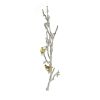 17x5.5x22" Metal Branch Wall Sculptures with Bird Accents, Set of 2