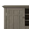 Bedford - Sideboard Buffet and Wine Rack - Farmhouse Grey