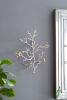 17x5.5x22" Metal Branch Wall Sculptures with Bird Accents, Set of 2
