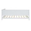 Full Size Wood Daybed/Sofa Bed, White