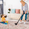 Naar Beige Area Rug, Washable Rug, Low-Pile, Non-Slip, Non-Shedding, Foldable, Kid & Pet Friendly - Area Rugs for living room, bedroom, kitchen