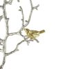 17x5.5x22" Metal Branch Wall Sculptures with Bird Accents, Set of 2
