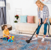 8x10 Area Rugs for Living Room, Washable Rug, Low-Pile, Non-Slip, Non-Shedding, Foldable, Kid & Pet Friendly - Area Rugs for living room, bedroom