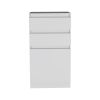 Kamelot Dresser With Jewelry Box; Single Door Cabinet; Mirror; Two Drawers -White