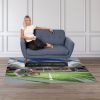 [Personalization Only] Official NFL Patriots - 62" x 84" Personalized Washable Rug