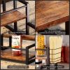 Coffee syrup rack organizer syrup bottle rack coffee bar rack 3 layers 12 bottle storage rack for storing syrup, wine
