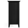 Bedford - Sideboard Buffet and Wine Rack - Black