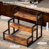 Coffee syrup rack organizer syrup bottle rack coffee bar rack 3 layers 12 bottle storage rack for storing syrup, wine