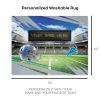 [Personalization Only] Official NFL Lions - 62" x 84" Personalized Washable Rug