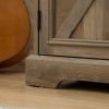 Farmhouse Liquor Cabinet Bar Cabinet with 2 Drawers, Wine Bar Cabinet with Removable Wine Racks Storage Shelves, Cupboard for Kitchen, Dining Room