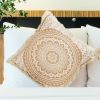 SOGA 50cm Pillow Cover Moon Decor Cotton Decorative Throw Pillow
