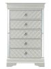 Glory Furniture Verona G6700-CH Chest , Silver Champagne