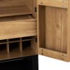 Lockers,side cabinets,Wine Bar Cabinet,Liquor Storage Credenza,Sideboard with Wine Racks & Stemware Holder,Wine glass holder,Metal handle