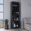 Being Kava Bar Cabinet, Double Door, Two Shelves, Sixteen Built-in Wine Rack
