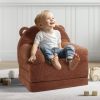 VEVOR Kids Couch, 2-in-1 Toddler Chairs Comfy, Toddler Couch Sofa Bed Fold Out, Convertible Sofa to Lounger