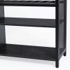 Bar Cabinet,Wine Bar Cabinet,Liquor Storage Credenza,Sideboard with Wine Racks & Stemware Holder,With UAB socket,Metal bracket