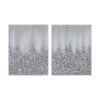Heavily Embellished 2-piece Canvas Wall Art Set
