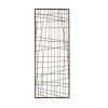 Distressed Black Metal Wall Decor