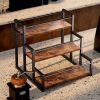 Coffee syrup rack organizer syrup bottle rack coffee bar rack 3 layers 12 bottle storage rack for storing syrup, wine