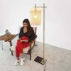 Tall Corner Floor Lamp, Standing Light for Living Room