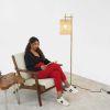 Tall Corner Floor Lamp, Standing Light for Living Room