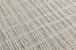 Abbey Latriss Ivory and Natural Wool Handwoven Area Rug
