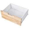Rolling Kitchen Island with Storage, Two-sided Kitchen island Cart on Wheels with RubberWood Top,Wine and Spice Rack