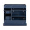 36'' Bathroom Vanity without Basin Sink, Solid Wood Frame Bathroom Storage Cabinet