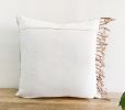 LATA Boho Embroidery Throw Pillow