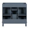 36'' Bathroom Vanity without Top Sink, Royal Blue Cabinet only